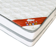 Relax Spring Support Mattress – Dual Comfort with Breathable Quilted Top, 3-Year Warranty