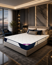Hybrid –Specialty foam layers with Orthopedic foam -10 years warranty