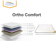 مرتبة أورثو كومفورت الطبية - طبقة إسفنجية ناعمة، ودعم عالي الكثافة، وضمان لمدة 3 سنوات